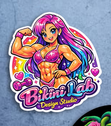 Vinyl 3in x 3in stickers