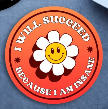Vinyl 3in x 3in stickers