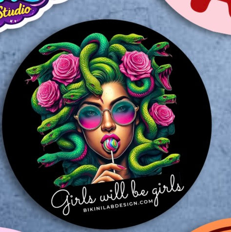 Vinyl 3in x 3in stickers