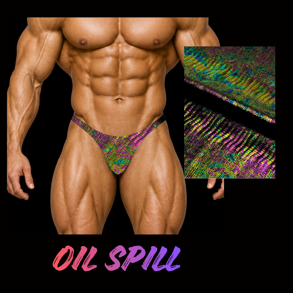 Quick Ship – Bodybuilding Trunks PRINTS