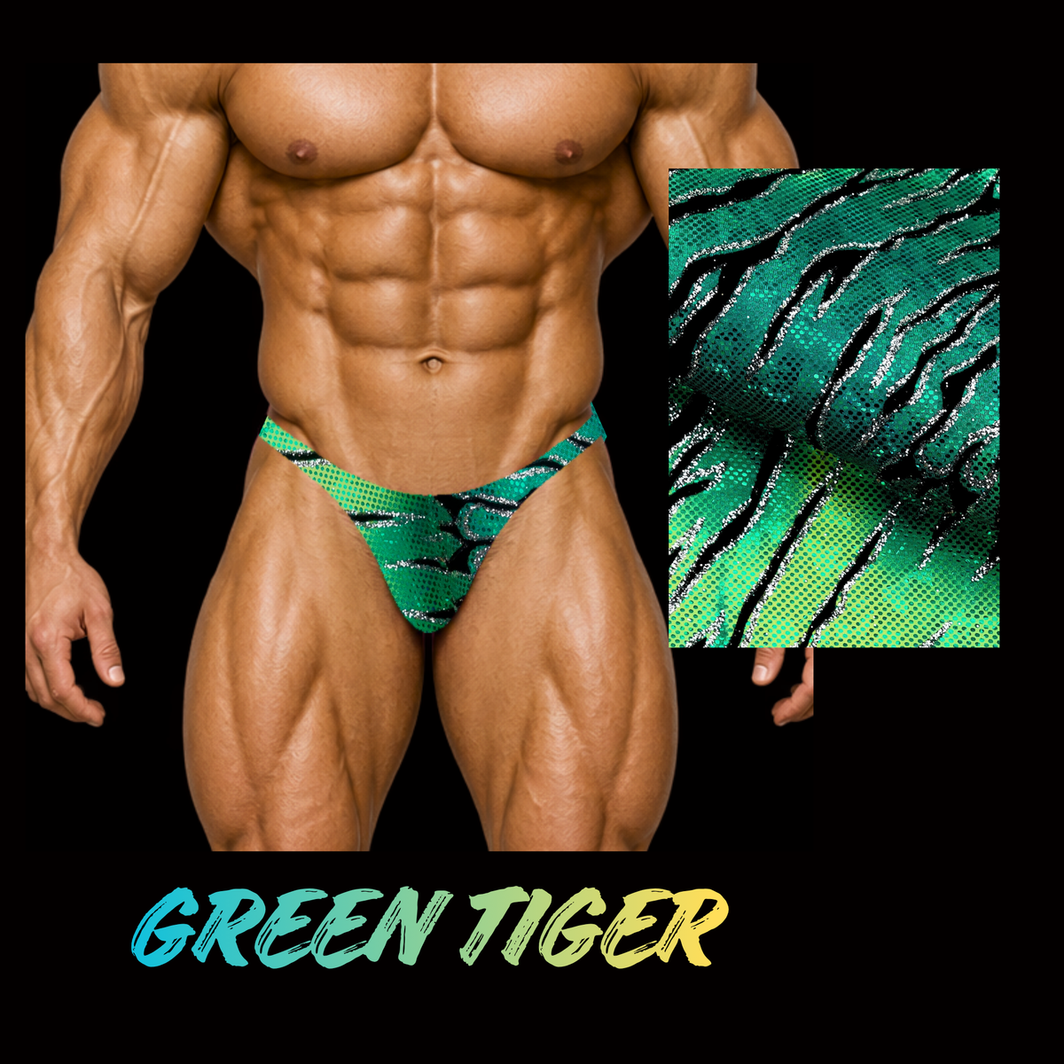 Quick Ship – Bodybuilding Trunks PRINTS