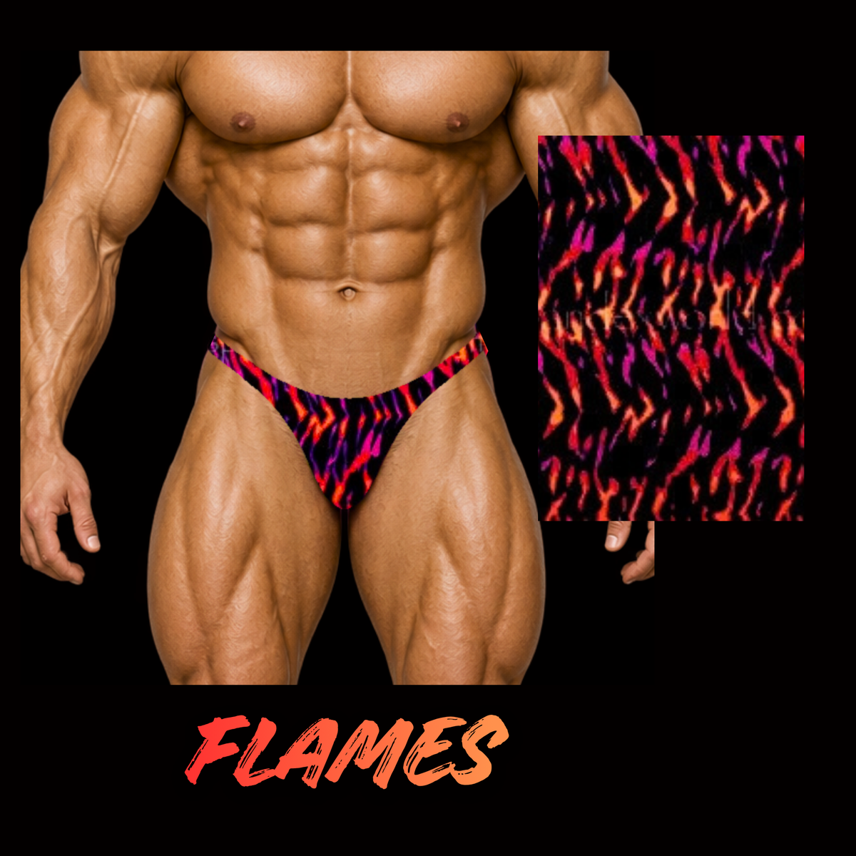 Quick Ship – Bodybuilding Trunks PRINTS