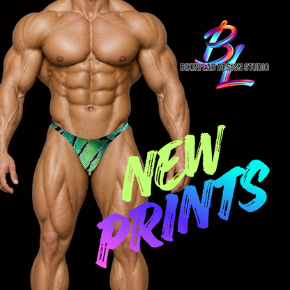 Quick Ship – Bodybuilding Trunks PRINTS