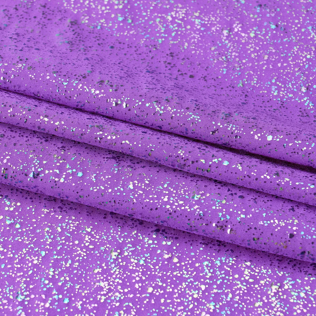 Purple fabric with glittery specks